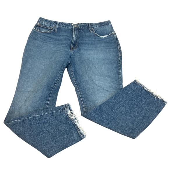 Good American Jeans Good American Good Classic Skinnyish Hi-Rise Jeans Size 15 - Picture 2 of 7